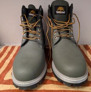 Timberland Olive Green Helcore Boots